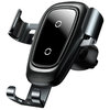 Baseus (10W) Metal Gravity Wireless Charger / Air Vent Car Mount / Phone Holder